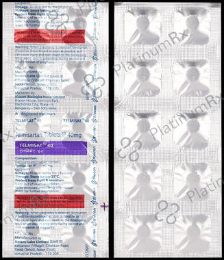 Telmisat 40mg Tablet 10s