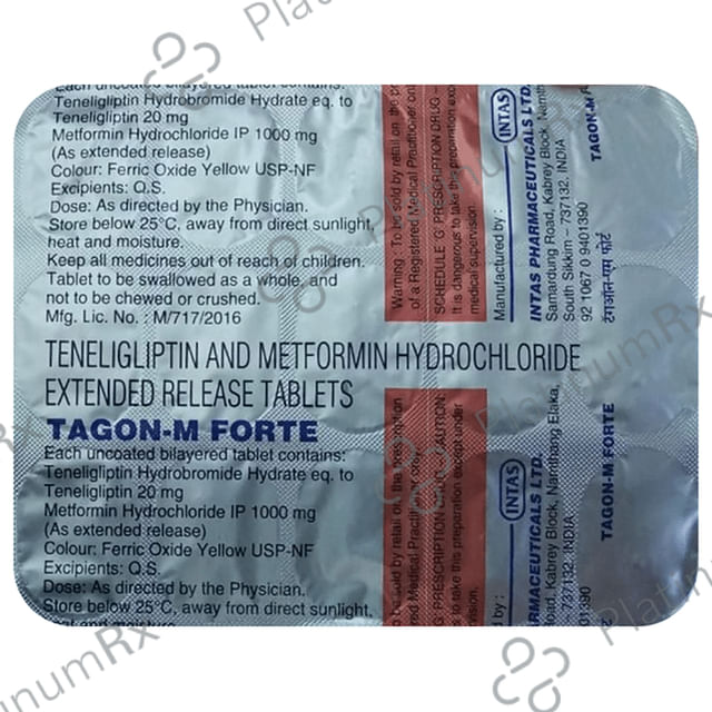 Tagon M Forte Tablet ER