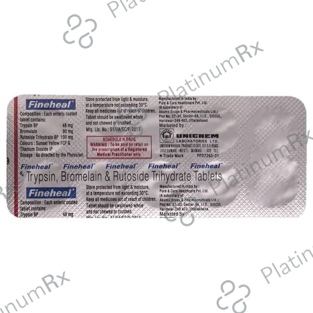 Fineheal Tablet 10s