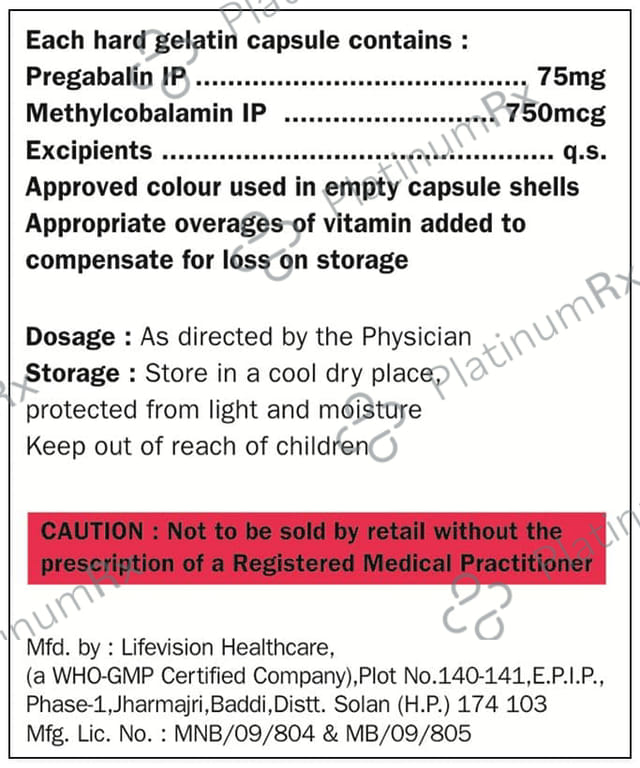 Gababless M Capsule 10s