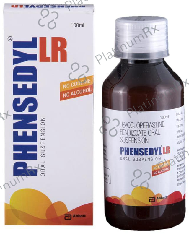 Phensedyl LR 20mg Oral Suspension 100ml