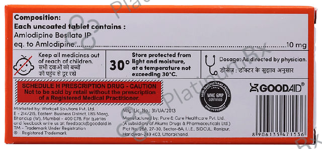 Predipine 10 Tablet