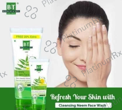 Boericke and Tafel Cleansing Neem Face Wash (60ml Each)
