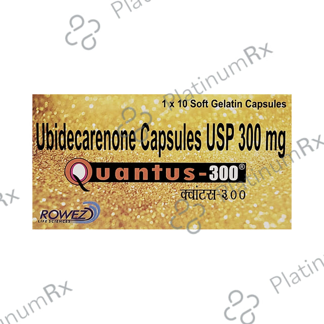 Quantus 300 Soft Gelatin Capsule 10s