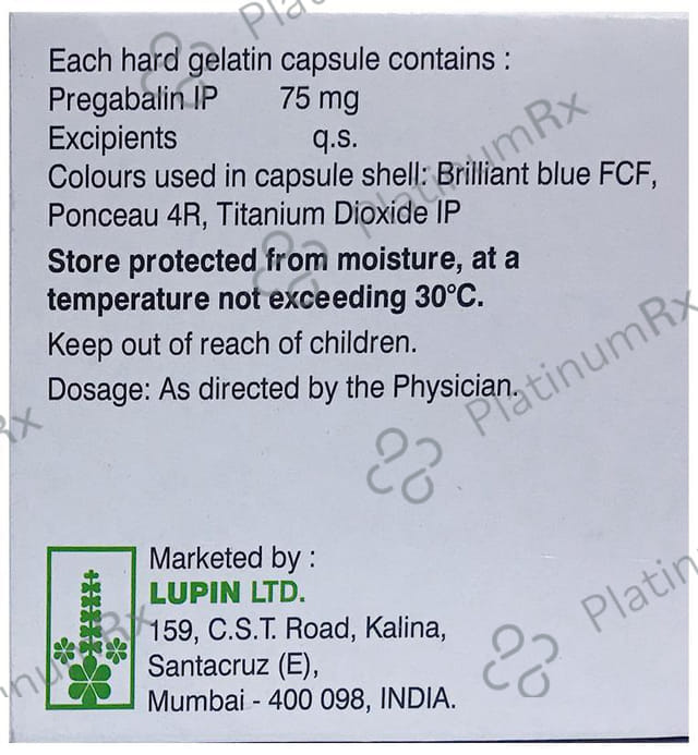 Pregastar 75 Capsule