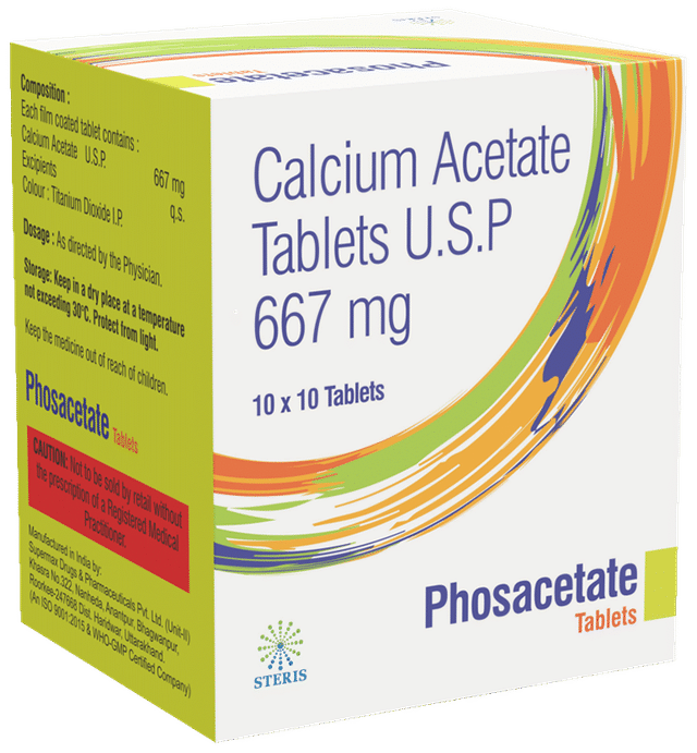 Phosacetate 667mg Tablet 10s