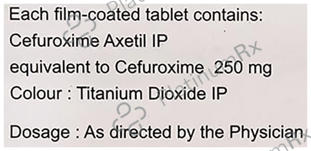 Zenoxim 250mg Tablet 10s