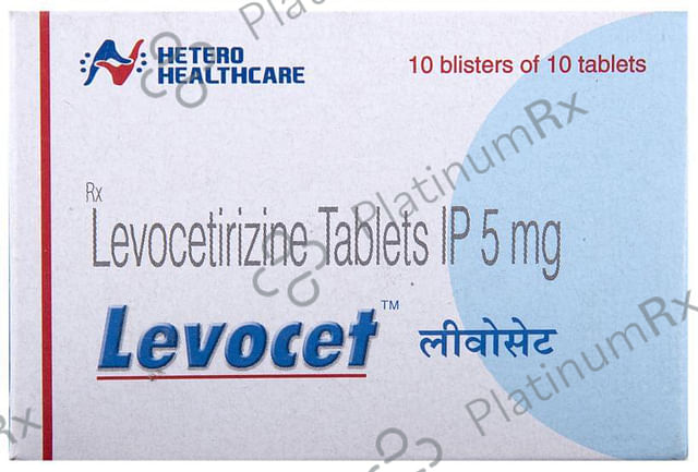 Levocet 5mg Tablet 10s