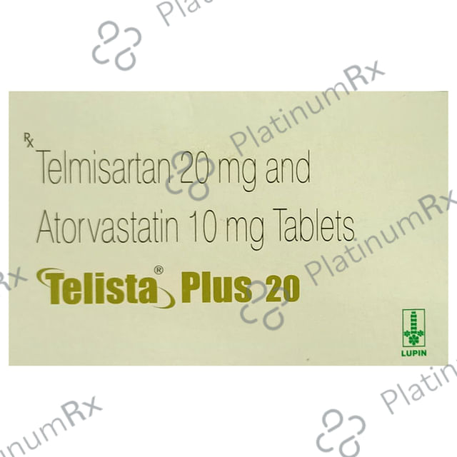Telista Plus 10/20mg Tablet 15s