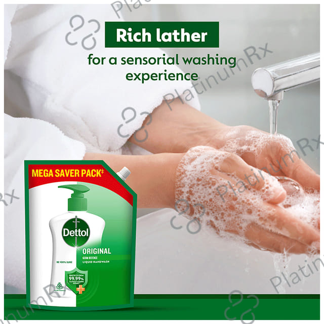 Dettol Liquid Handwash Refill Original Liquid 1500ml