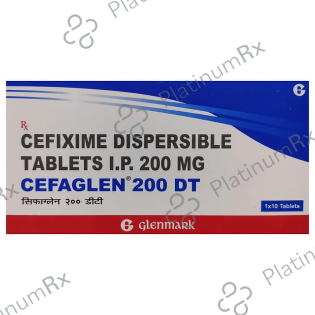 Cefaglen 200mg DT Tablet 10s