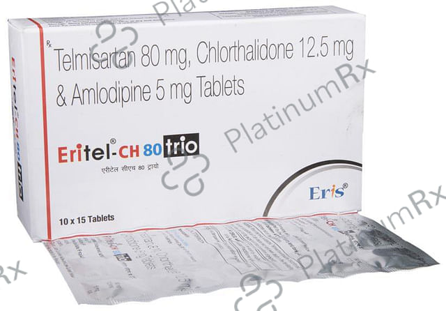 Eritel CH Trio 80/5/12.5mg Tablet 15s