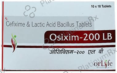 Osixim 200mg/ 60M Tablet 10s