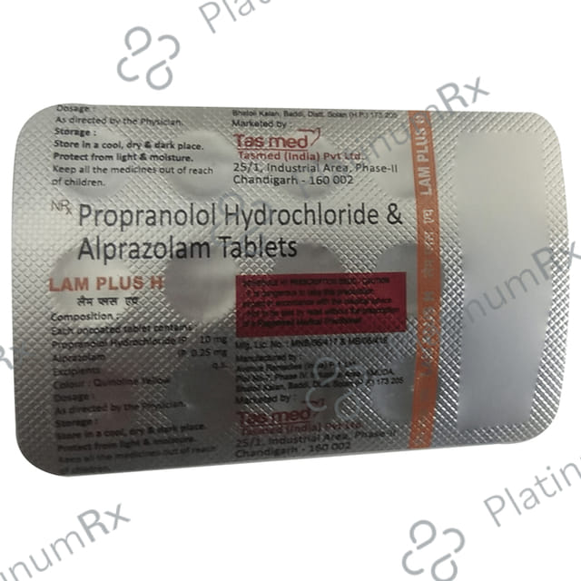 Lam Plus H 0.25/10mg Tablet 10s