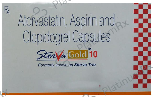 Storva Gold 10/75/75mg Capsule 10s