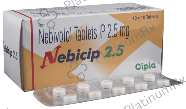 Nebicip 2.5mg Tablet 10s
