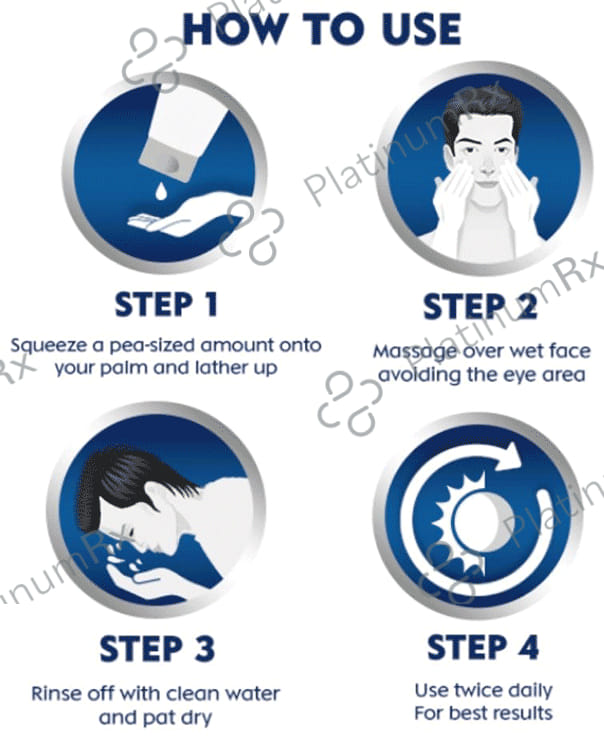 Nivea Men Oil Control Face Wash Air Cool Mint Crystal