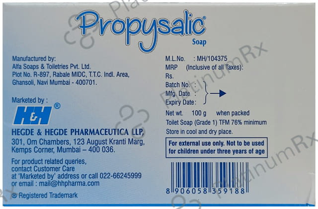Propysalic Soap 100gm