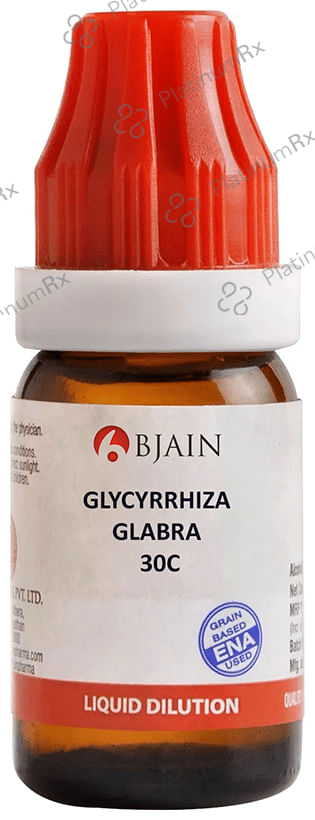 Bjain Glycyrrhiza Glabra Dilution 30 CH 12 ml