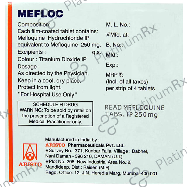 Mefloc 250mg Tablet