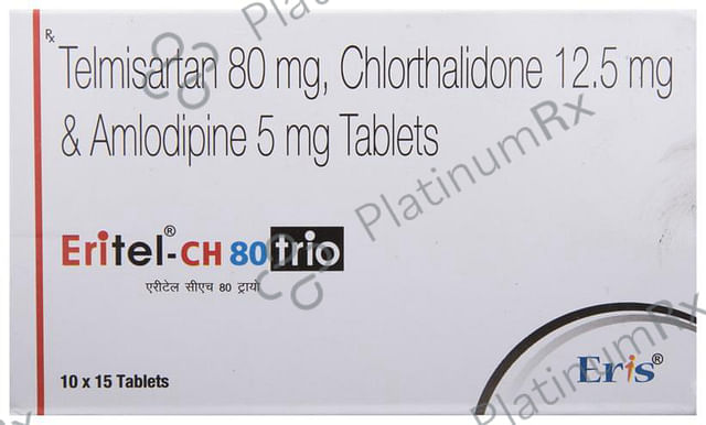 Eritel CH Trio 80/5/12.5mg Tablet 15s