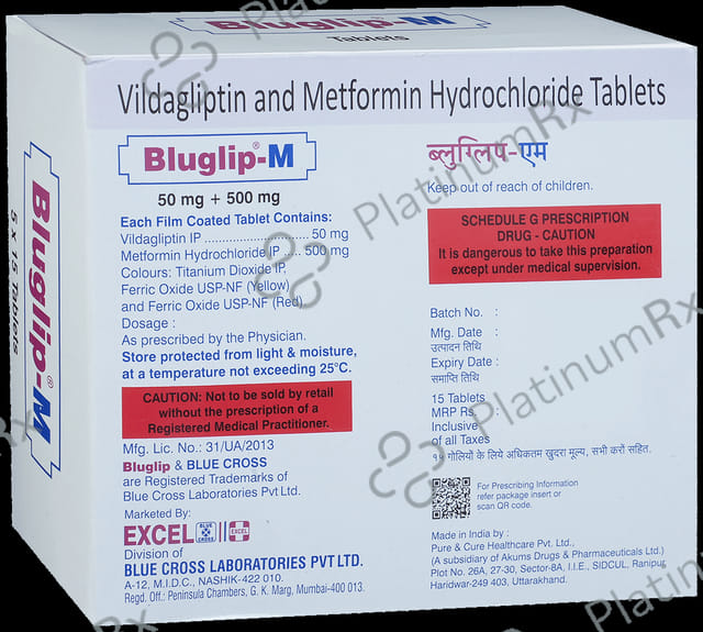 Bluglip M 500/50mg Tablet 15s