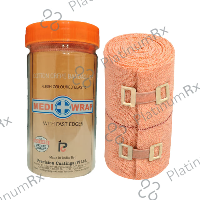 Mediwrap Cotton Crepe Bandages BP with Fast Edges 10cm x 4m