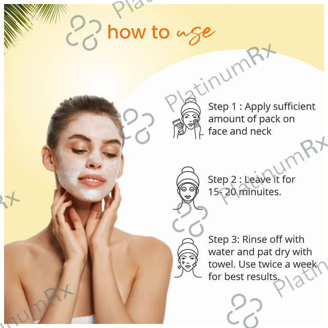 Globus Naturals De-Tan Face Pack(100gm Each) 3 Tubes
