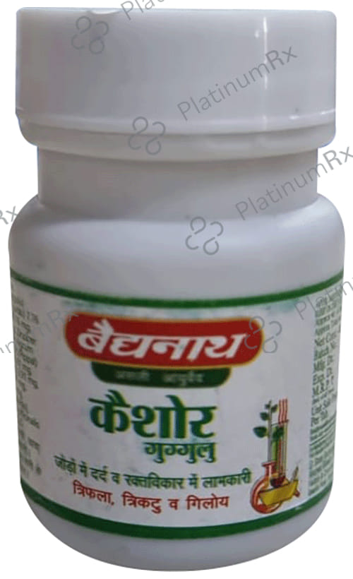Baidyanath (Jhansi) Kaishore Guggulu Tablet 40 tablets