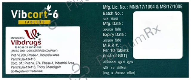 Vibcort 6 Tablet