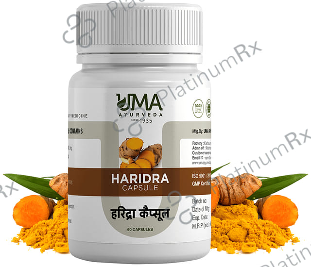 Uma Ayurveda Haridra Capsule