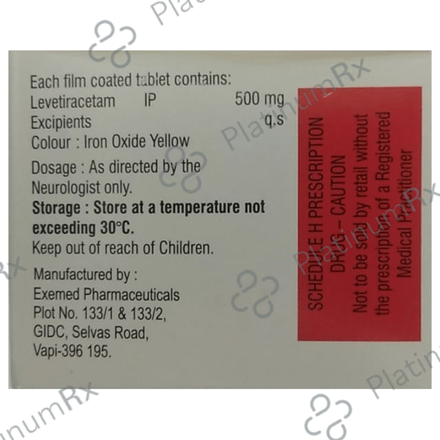 Epitra 500mg Tablet 10s