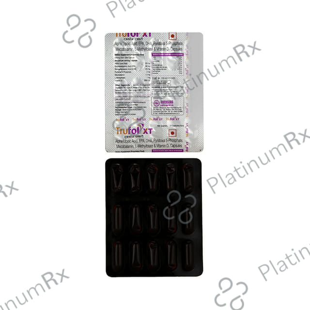 Trufol XT Capsule 15s