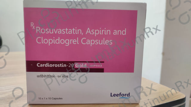 Cardiorostin Gold 75/20/75mg Capsule 10s