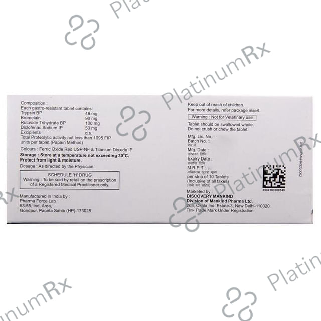 Rutoheal D Tablet 10s