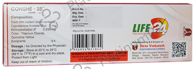 Conshe 35 Tablet