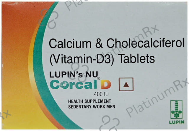 NU Corcal D 400IU Tablet 10s