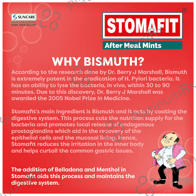 Stomafit After Meal Mints Tablet