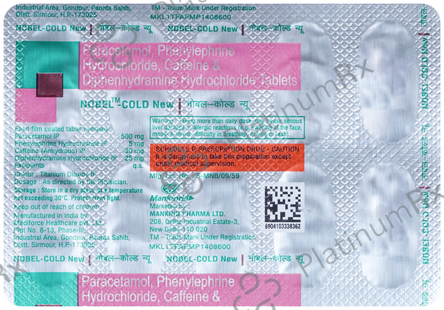 Nobel Cold New Tablet