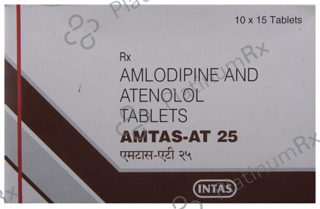 Amtas AT 5/25mg Tablet 15s