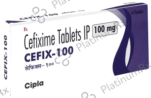 Cefix 100mg Tablet 10s