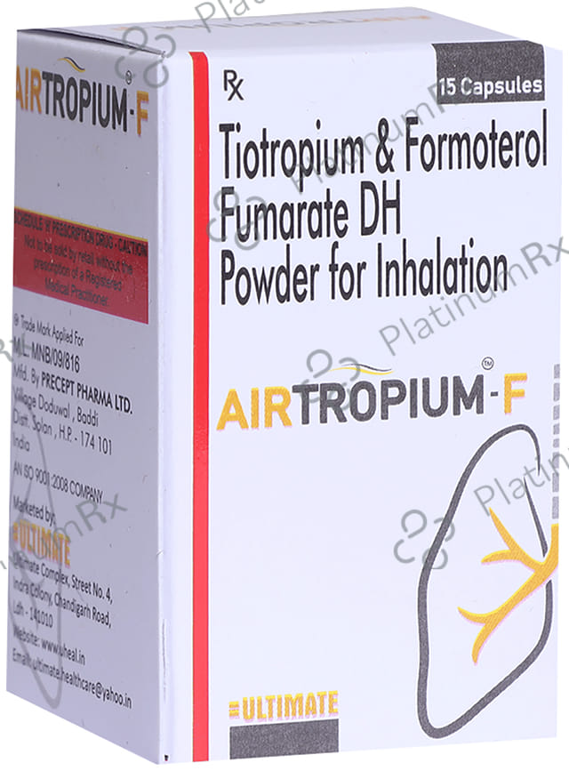 Airtropium F 12/18mcg Capsule 10s