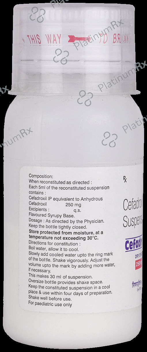 Cefadrox 250mg Dry Syrup 30ml