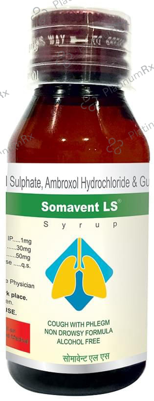 Somavent LS Syrup Alcohol Free