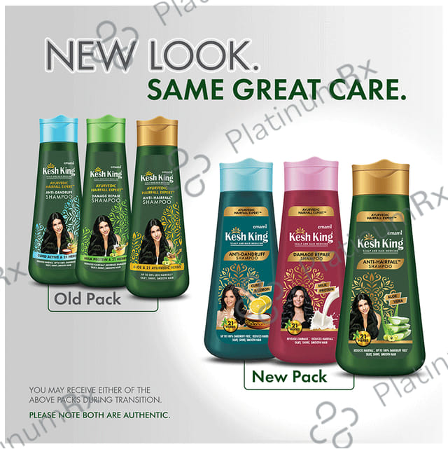 Emami Kesh King Ayurvedic Hairfall Expert Shampoo Damage Repair 200 ml