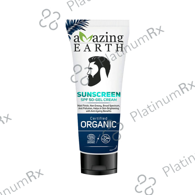 Amazing Earth SPF 50 Sunscreen Gel Cream 100gm