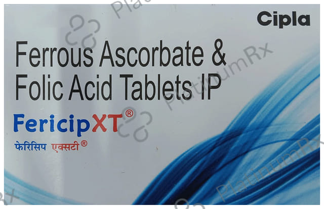 Fericip XT 100/1.5mg Tablet 10s