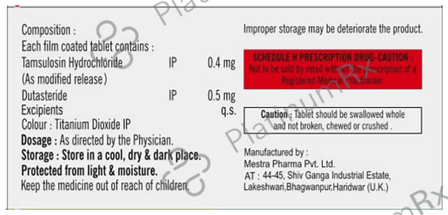 Flyurin 0.5/0.4mg D Tablet MR 10s