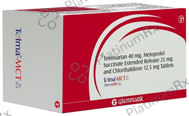 Telma MCT 12.5/25mg Tablet ER 10s