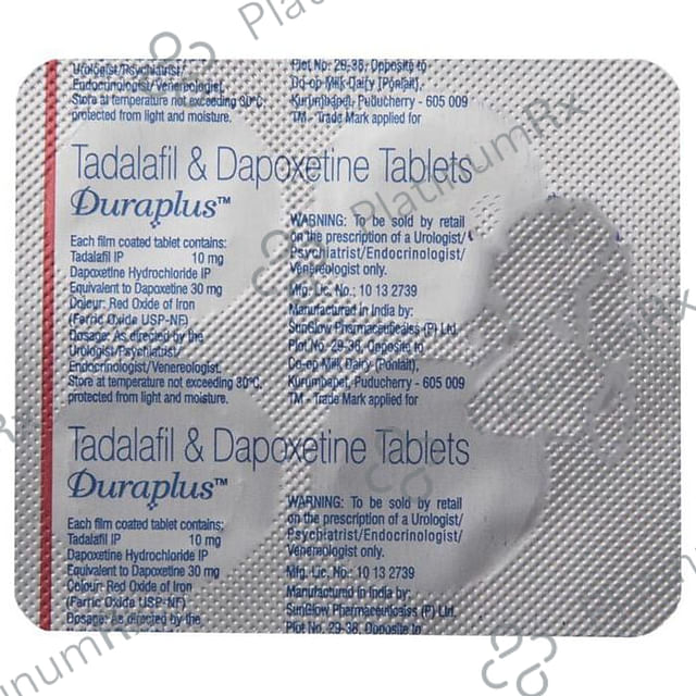 Duraplus 40mg Tablet 4s